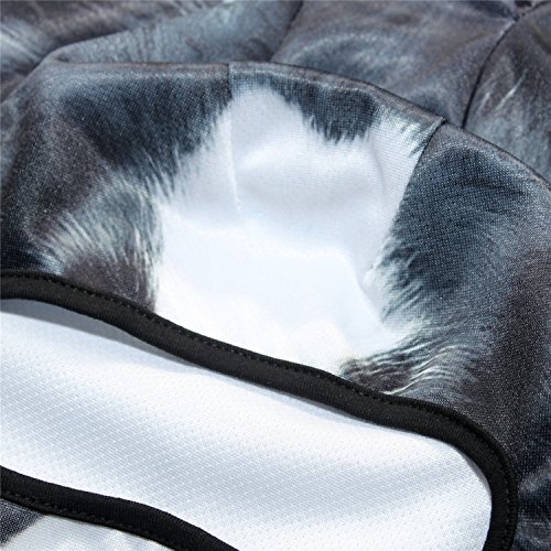 Image of WTACTFUL 3D Animal Ears Balaclava, Breathable Face Mask for Halloween
