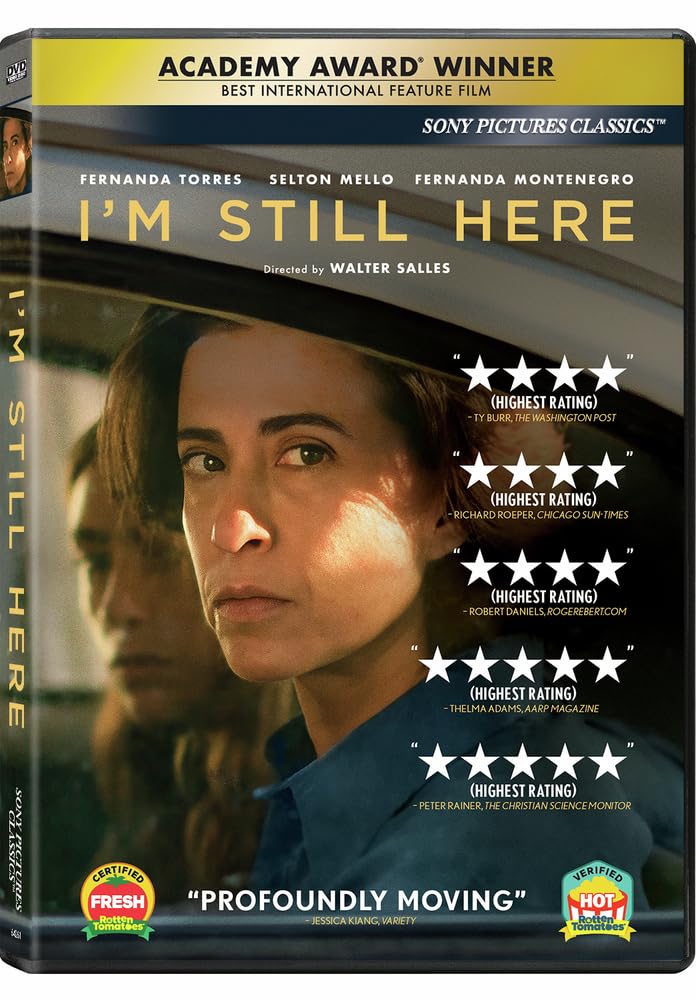 I'm Still Here (2024) [HD DVD]: Amazon.ca: Fernanda Torres, Selton