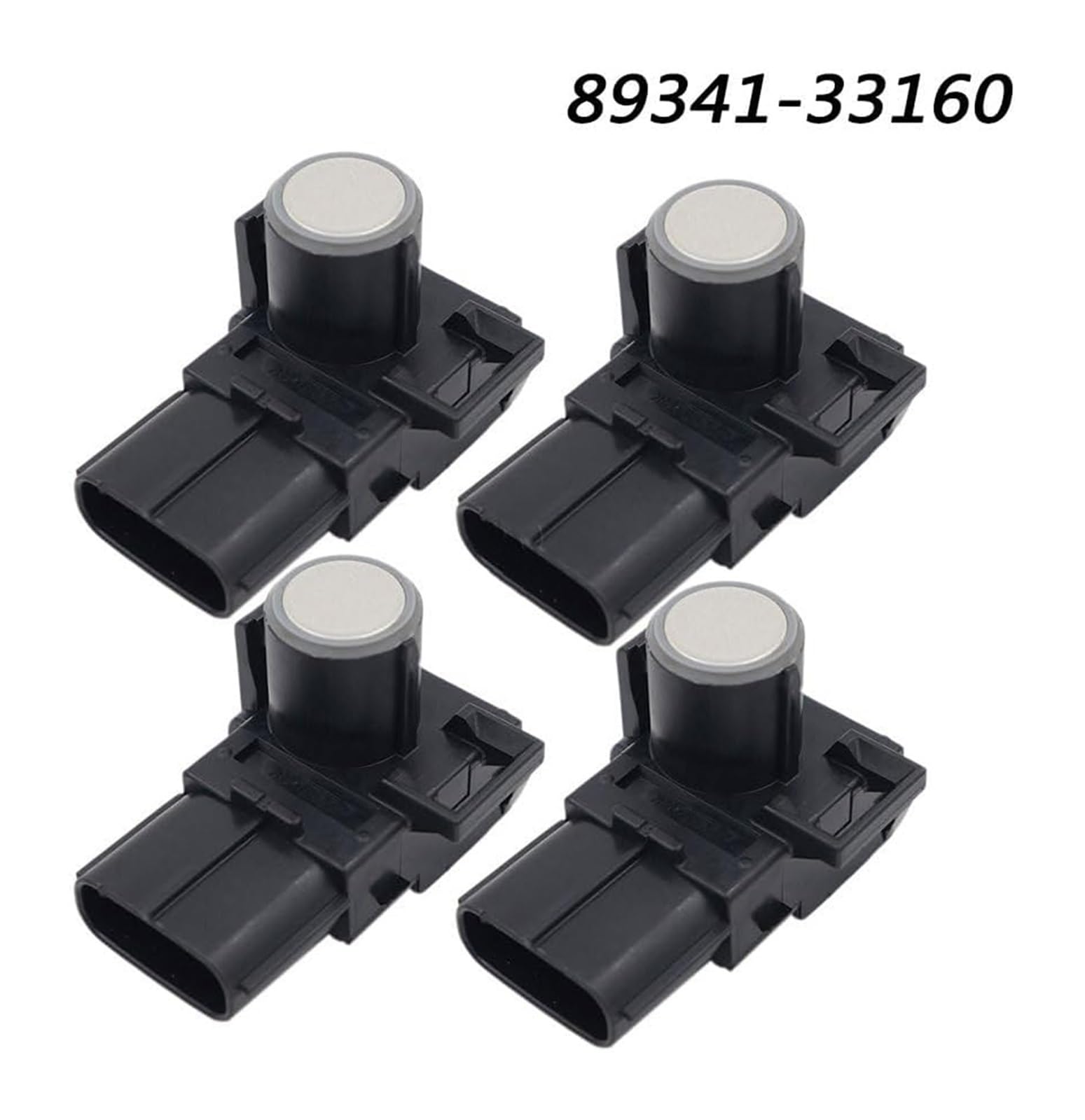 Sensore Radar di parcheggio per Auto per per Sequoia Auto PDC Sensore di parcheggio Anteriore e Posteriore Wireless per retromarcia 89341-33160 4 Pezzi 1 Pezzo