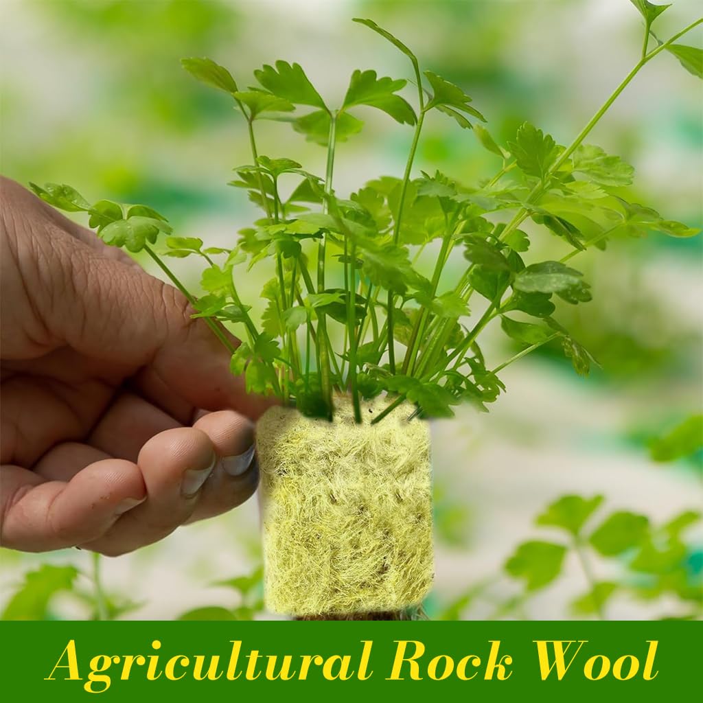 Seed Starter Rockwool Cubes - Grow Healthy Plants -3