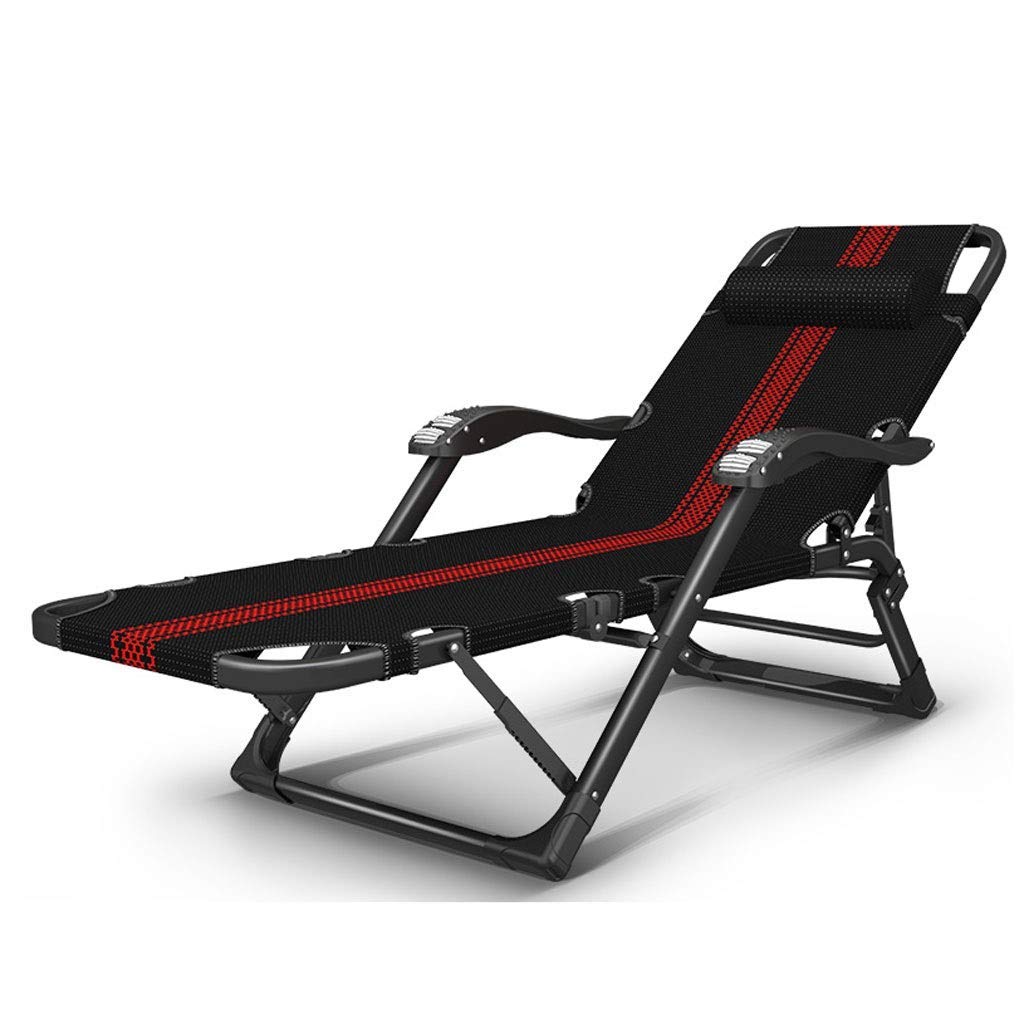 Chaise zero gravity pliable pour une sieste confortable au bureau ou dans le jardin