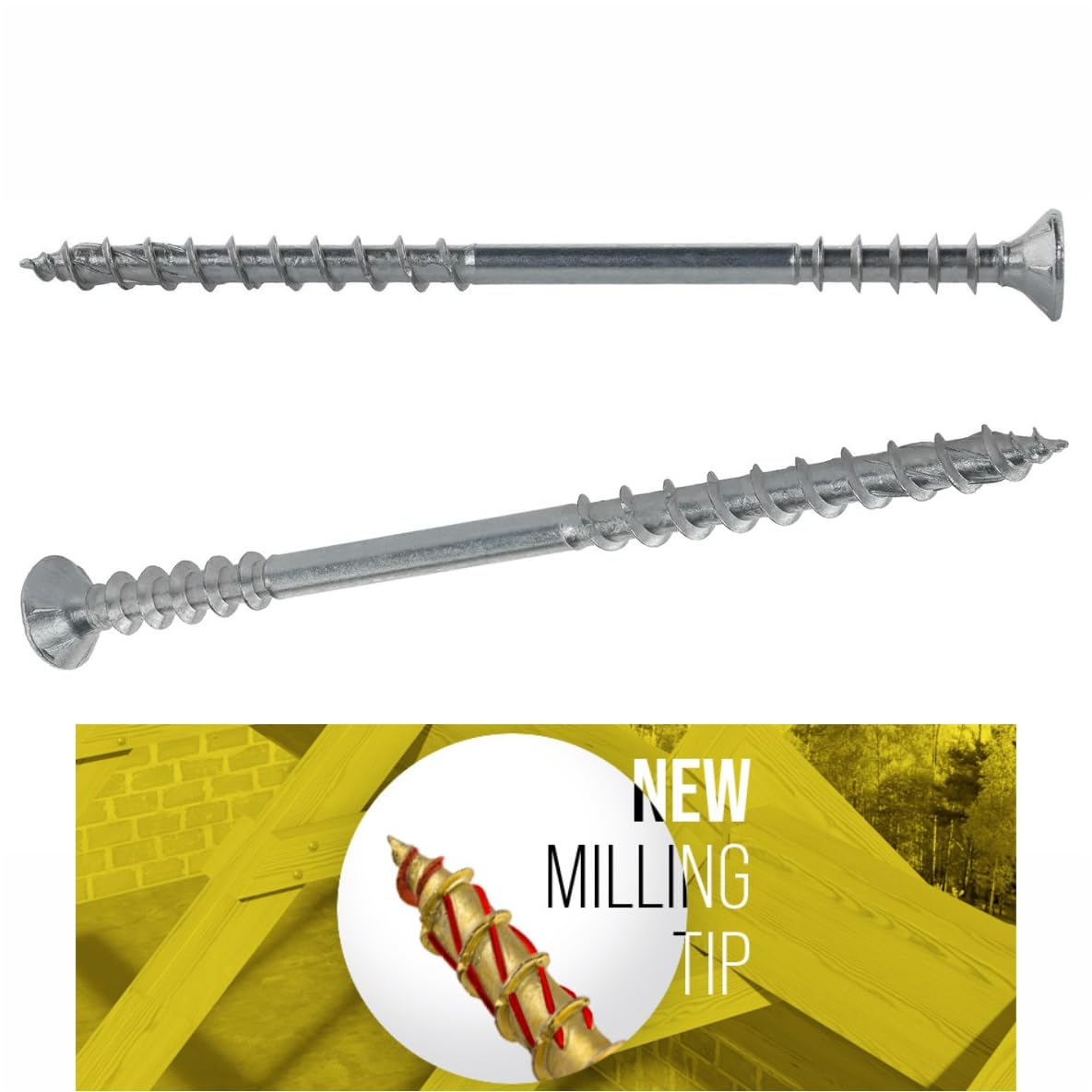 Afstelschroef 6,0 x 70 mm – 200 st. afstandsschroeven, platte kop, houderbeugels, torx