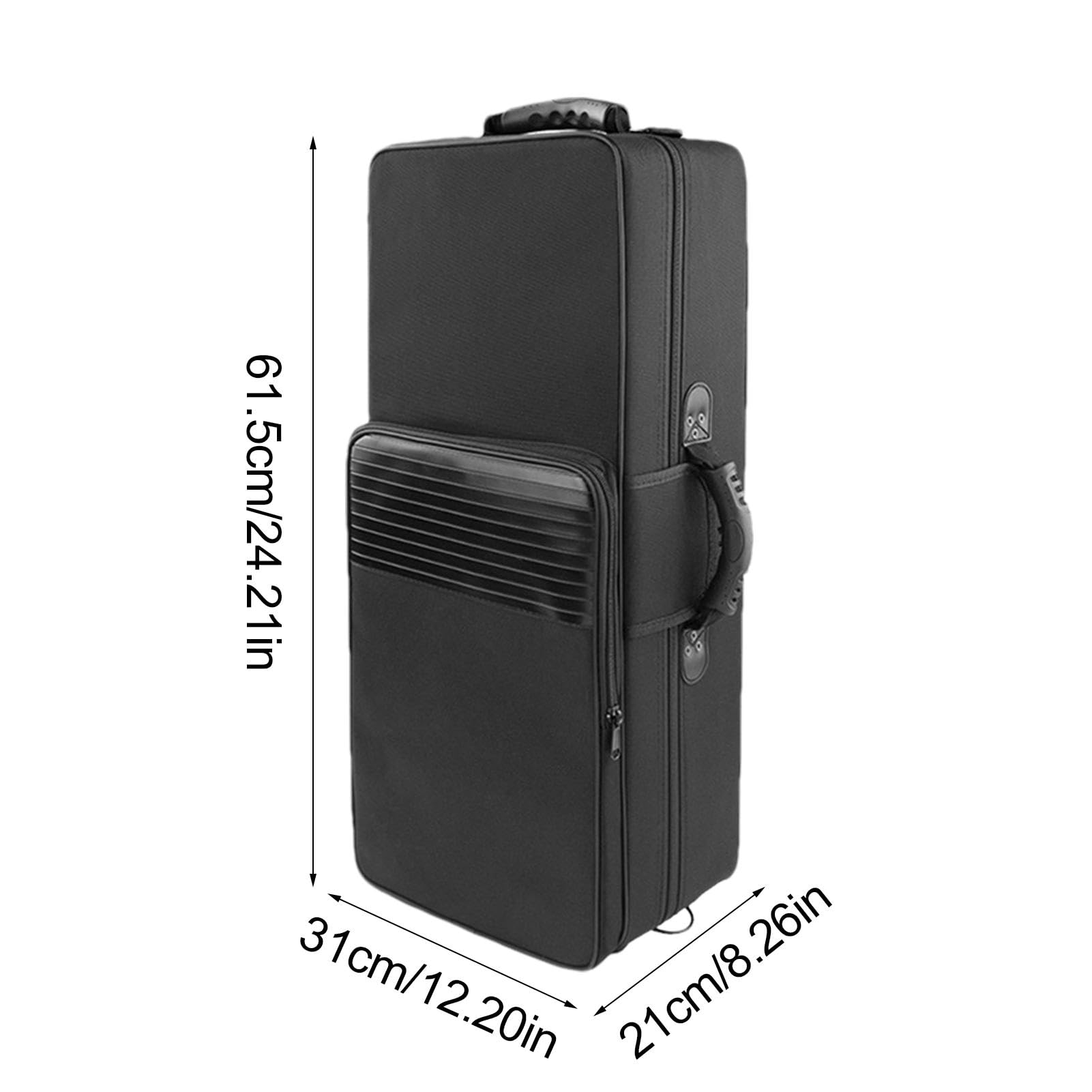 Zaino Per Sassofono Contralto - Custodia Morbida Imbottita Con Spallacci Regolabili - Foto 12