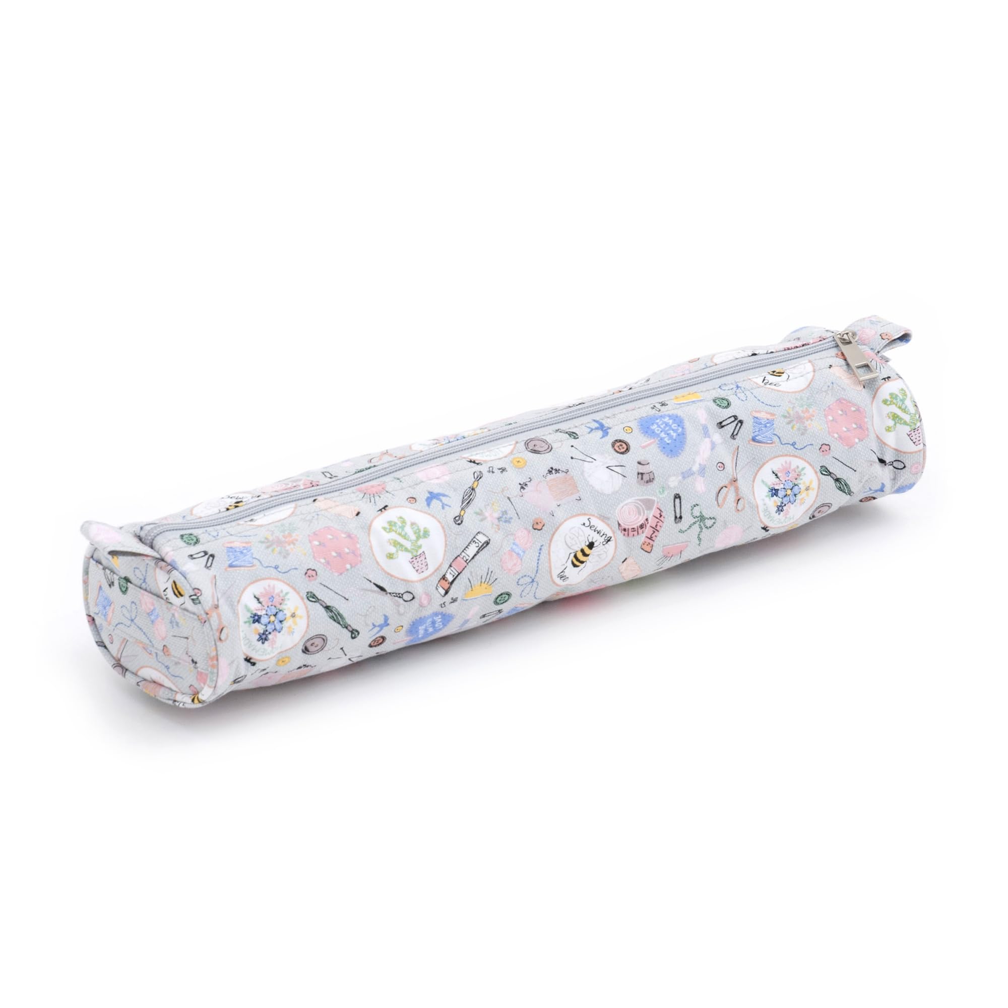 Hobby Gift Homemade Hobbygift Mr4699 86 Soft Kniting Pin Case, Grey, 12 X 41 X 7.5Cm