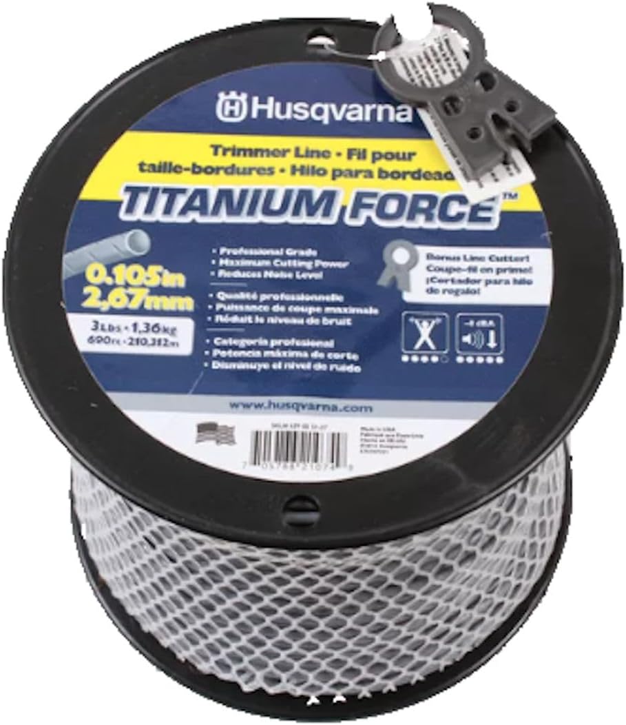 Husqvarna string trimmer line .105Inch 690ft spool