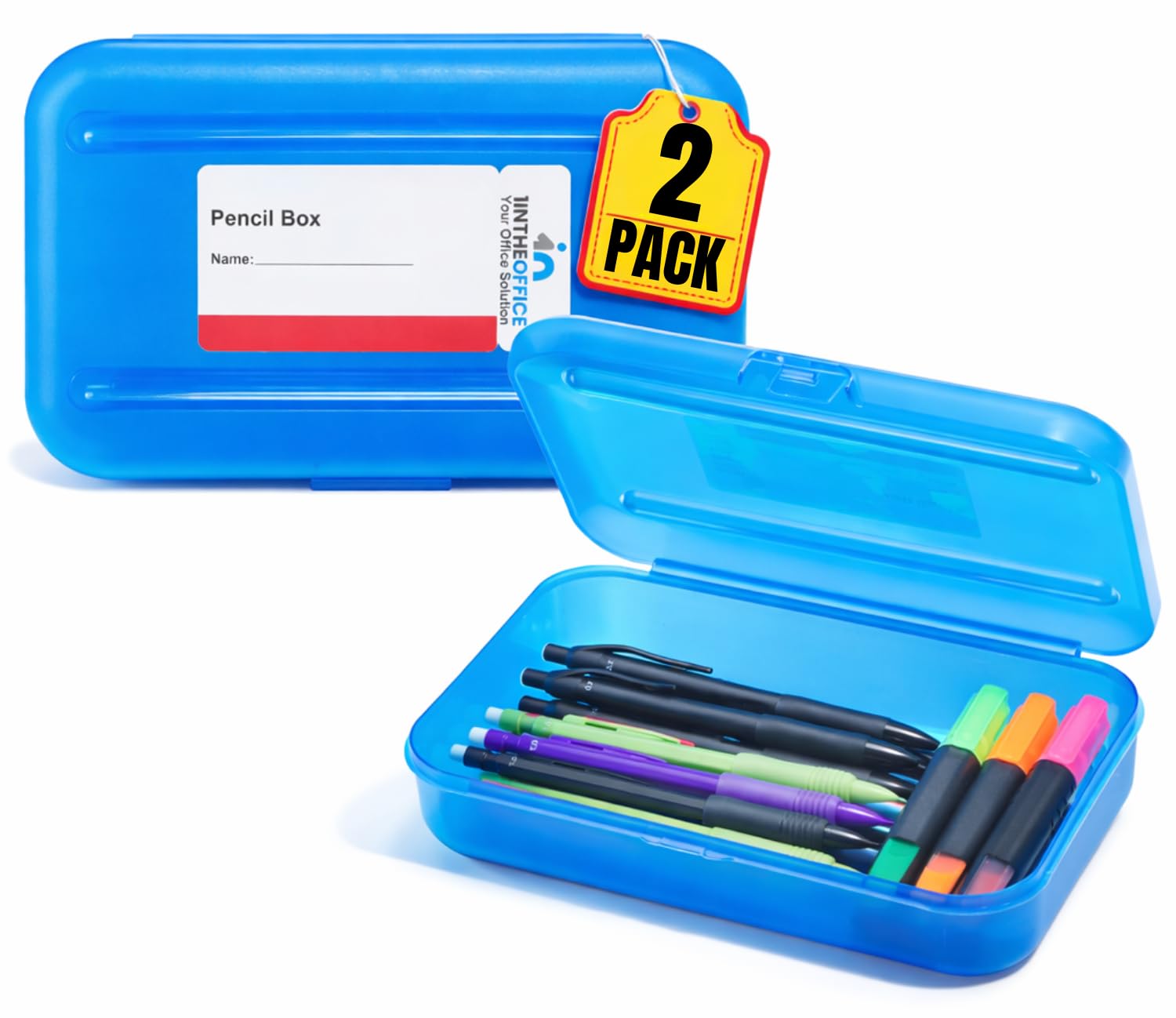 Snapklik.com : 1InTheOffice Blue Pencil Box