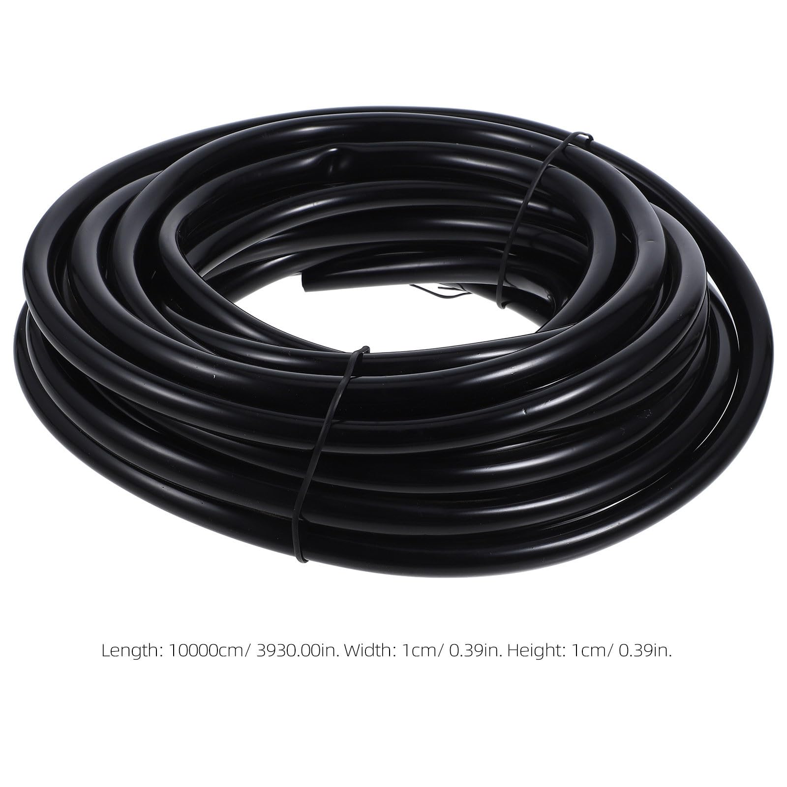 Kit di Irrigazione a Goccia Automatico per Fiori e Arbusti in Pvc Nero e Timer Programmabile per Giardino e Balcone Fai da Te