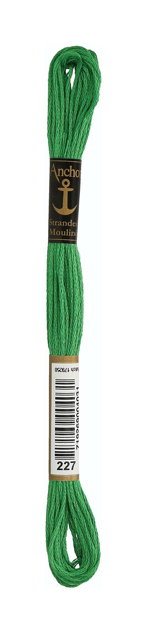 Anchor Six Strand Embroidery Floss 8.75 Yards-Emerald Medium 12 per Box — image 1
