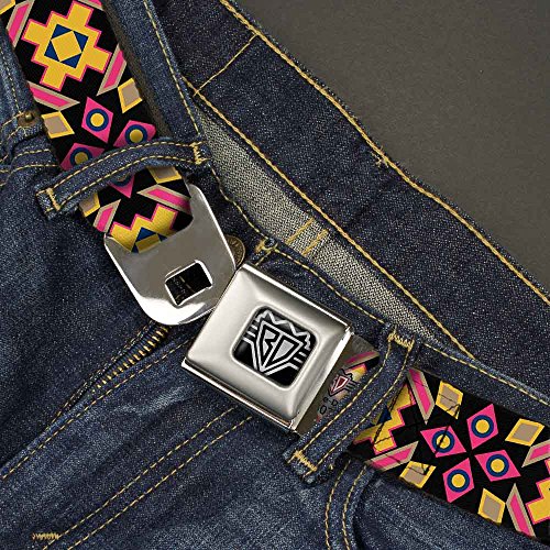 Cinturón de seguridad Sunburst multicolor con hebilla metálica resistente infantil 2