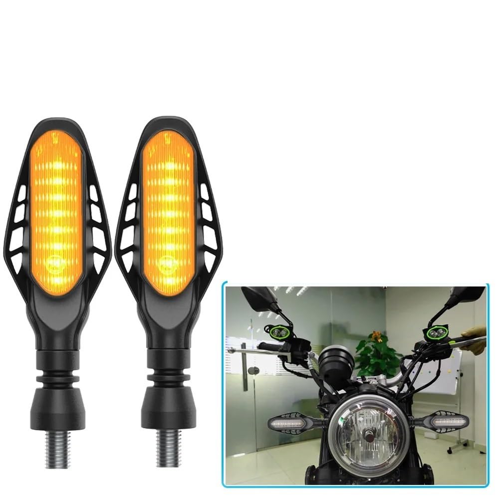 Moto Faros Freno Trasero​ Luces intermitentes flexibles para