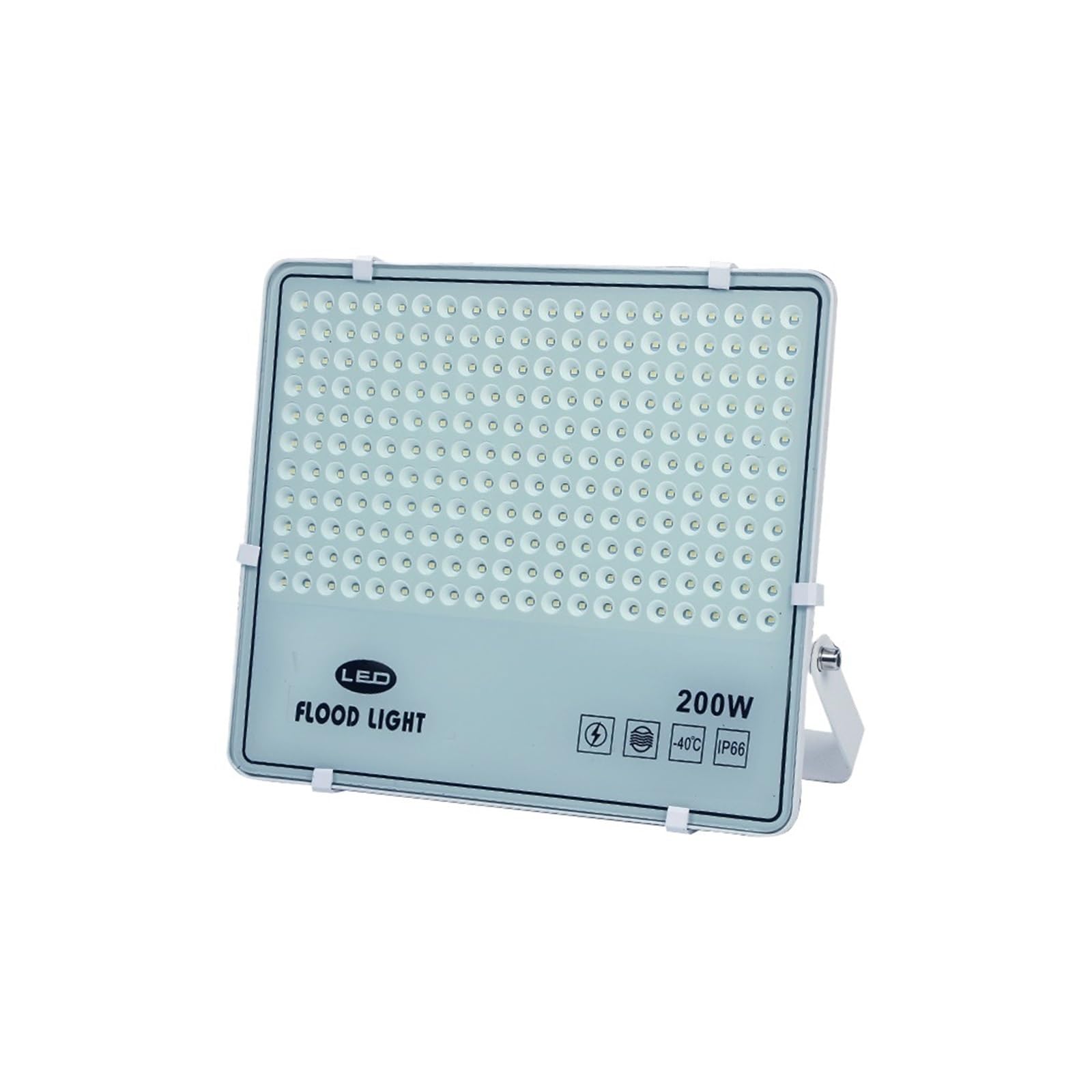 bettght Ultra Thin 30W 50W 100W 200W Led Flood Light Cool/Warm White Floodlights IP66 Outdoor Lighting for Street Square(3000k,200W)