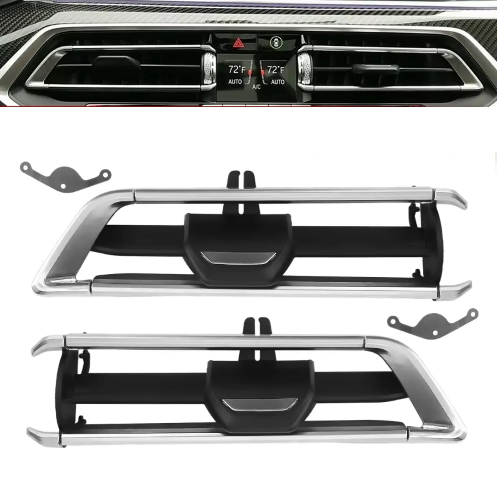 Klips do kratki wentylacyjnej do G06 X6 2020-2021 (prawy) | Kompatybilny z BMW, 64119458541, 64119458543, bezpośredni zamiennik, łatwy montaż, dopasowanie, wytrzymała konstrukcja