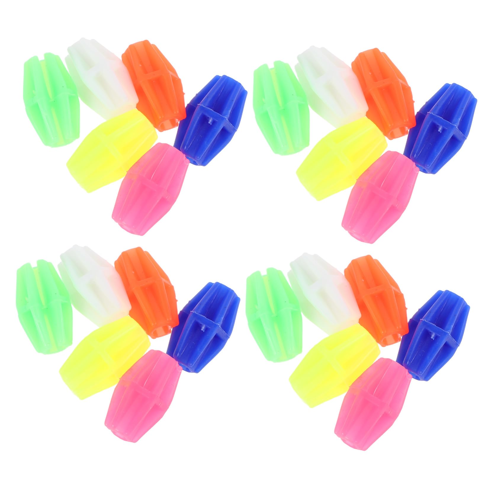 Totority 36Pcs Colorful Bicycle Spoke Beads Assorted Clip Beads for Bike Wheel Decoration Bike Accessories Fun Spoke Decoration for Boys