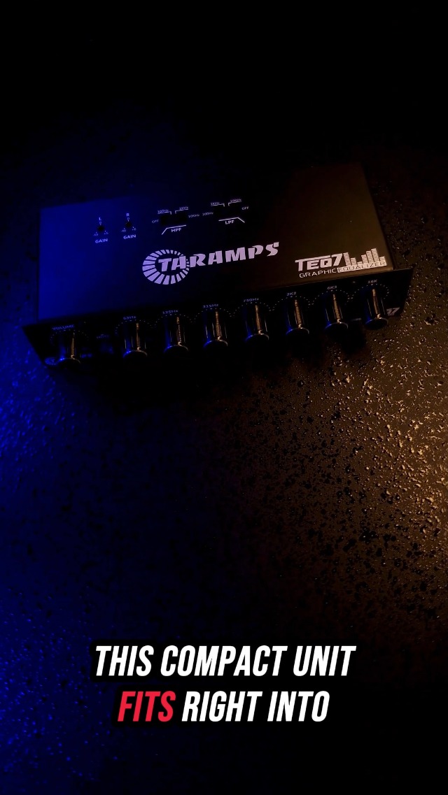 Amazon.com: Taramp's TEQ 7 Stereo 7-Band Graphic Equalizer RCA