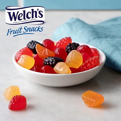 Miniatura 6 de Welchs Fruit Snacks HALLOWEEN CANDY BULK - Caramelos de gomitas suaves y masticables Welch con temática de Halloween para niños y adultos, hechos