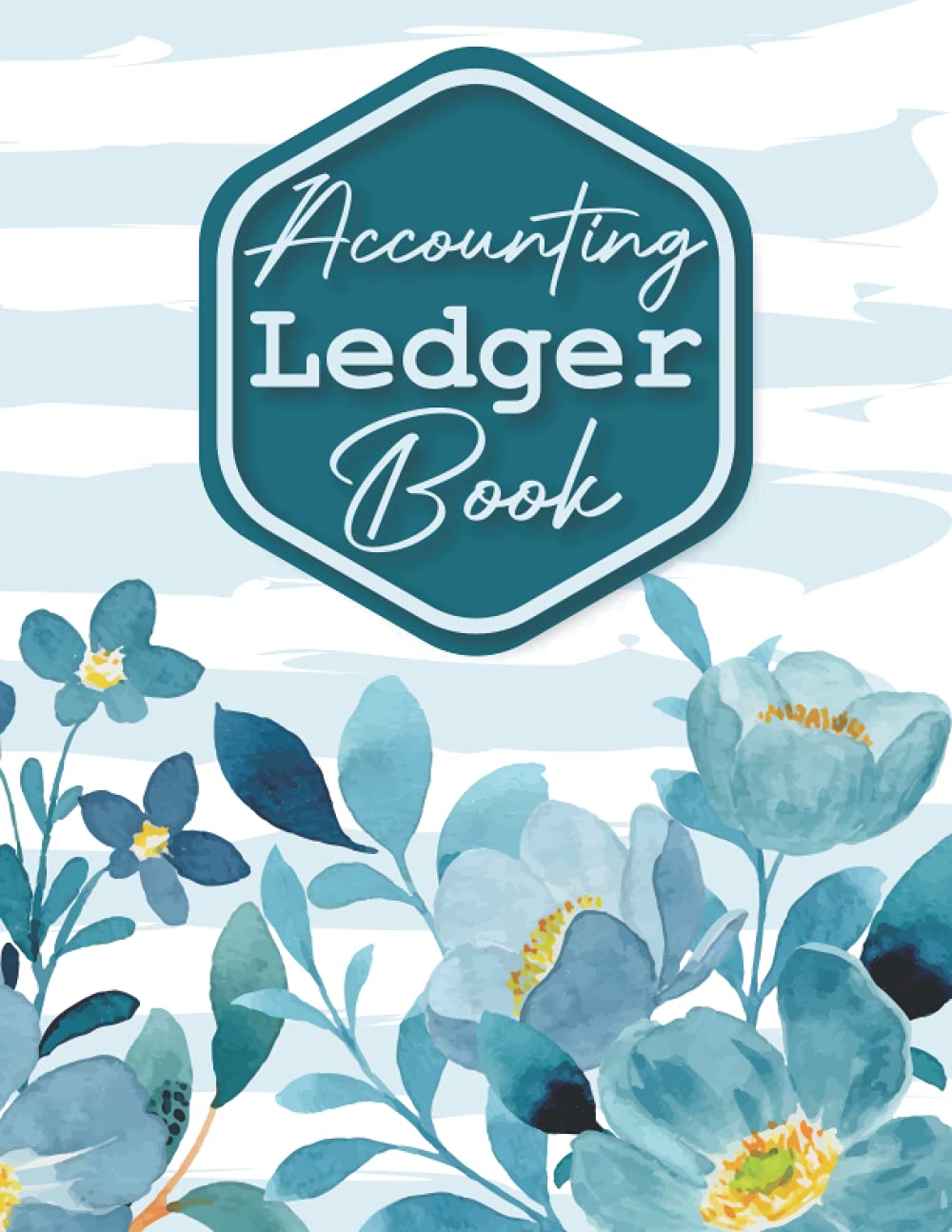 Accounting Ledger Book: Large Simple Accounting Ledger for Bookkeeping Income Expense Account Notebook Record Income & Expenses for Bookkeeping and Small Business or Personal Simple Large