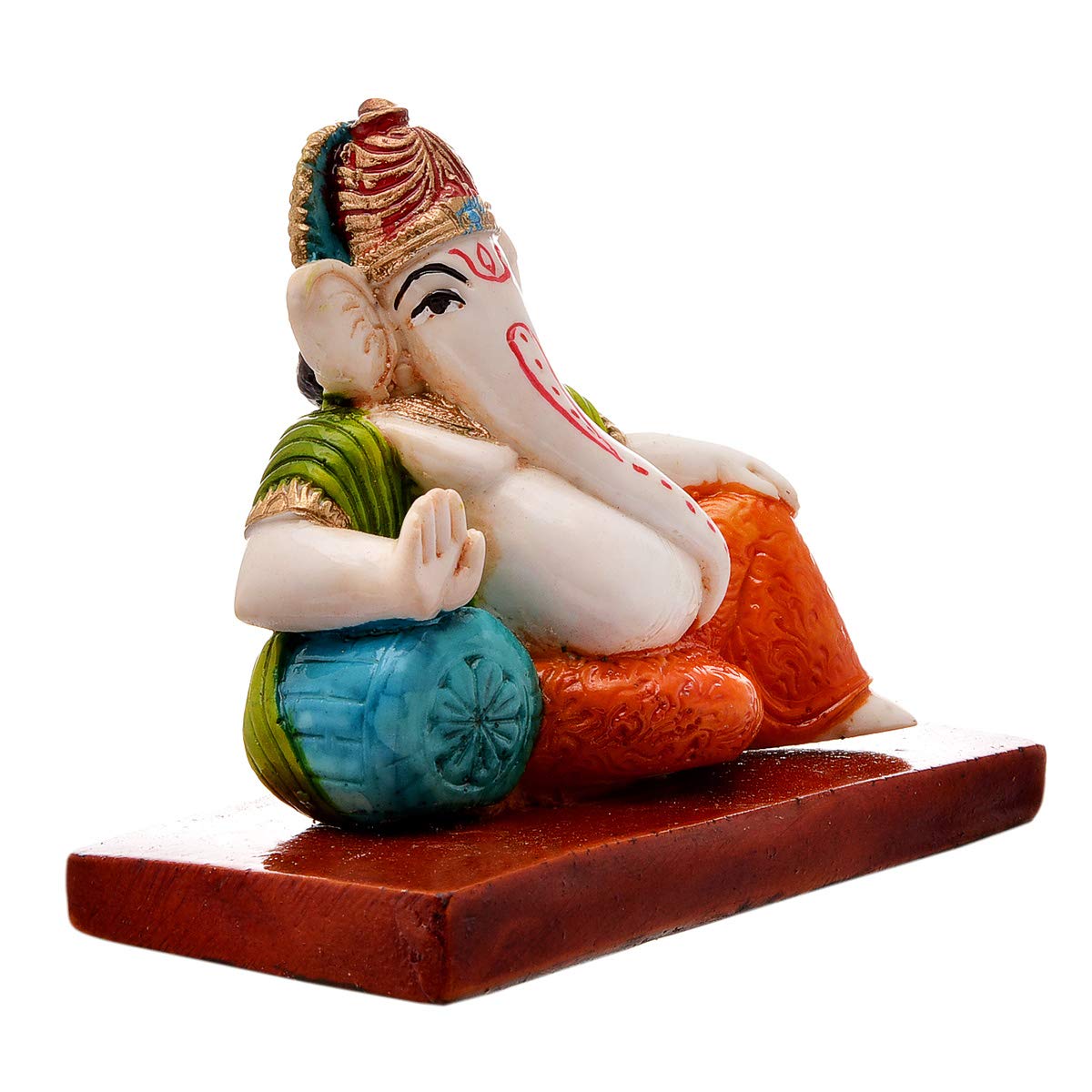 Handcrafted Lord Ganesha Figurine - Eco Friendly Idol -4 Handcrafted Lord Ganesha Figurine - Eco Friendly Idol -4