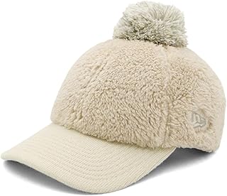 ニューエラ(new era) ニューエラゴルフキャップ レディース 9TWENTY ミンクフリース無地 GFW 920 MINK FLEECE POM