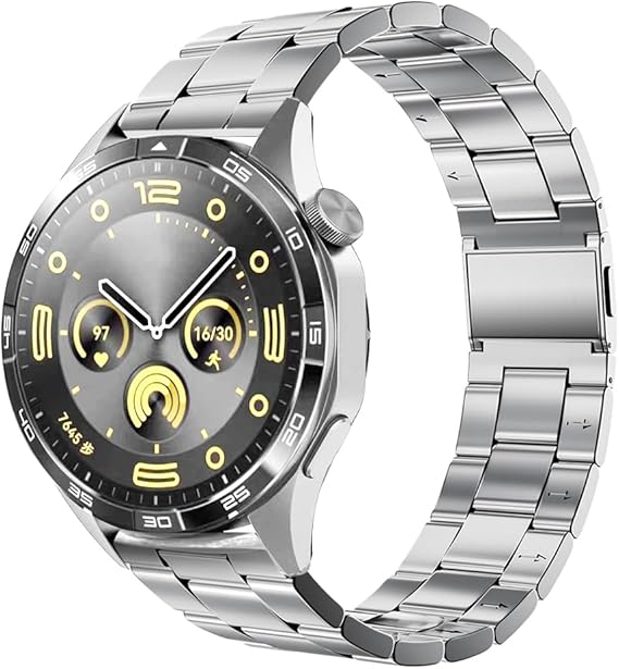 激レア　チタンバンド　Huawei オリジナル　22m　GT5 pro Amazon.co.jp: チタンバンド 22mmバンド for Huawei Watch GT5