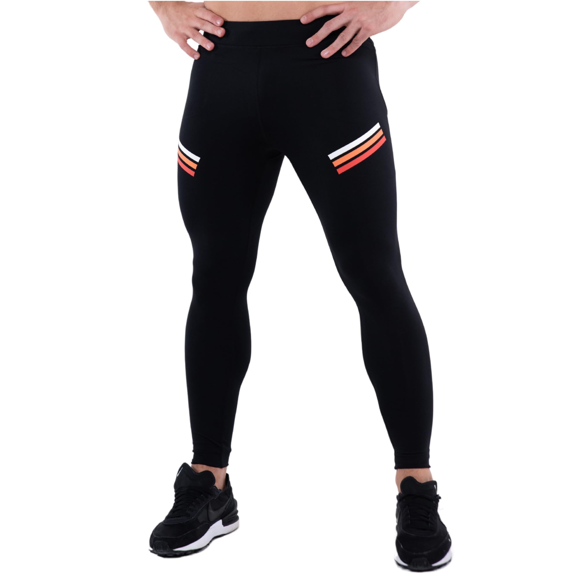 Kapow Meggings Męskie legginsy Performance Pro Sport Kompresja z kieszeniami