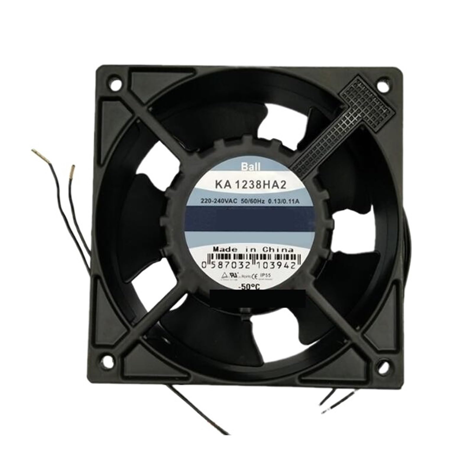 YMUGUEGH 12038 120 * 120 * 38MM Waterproof Cooling Fan KA1238HA2 220V