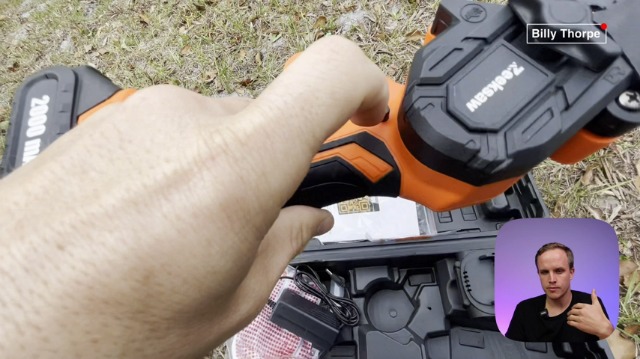 Zeeksaw Mini Chainsaw Cordless 6 Inch, Super Powerful Hand