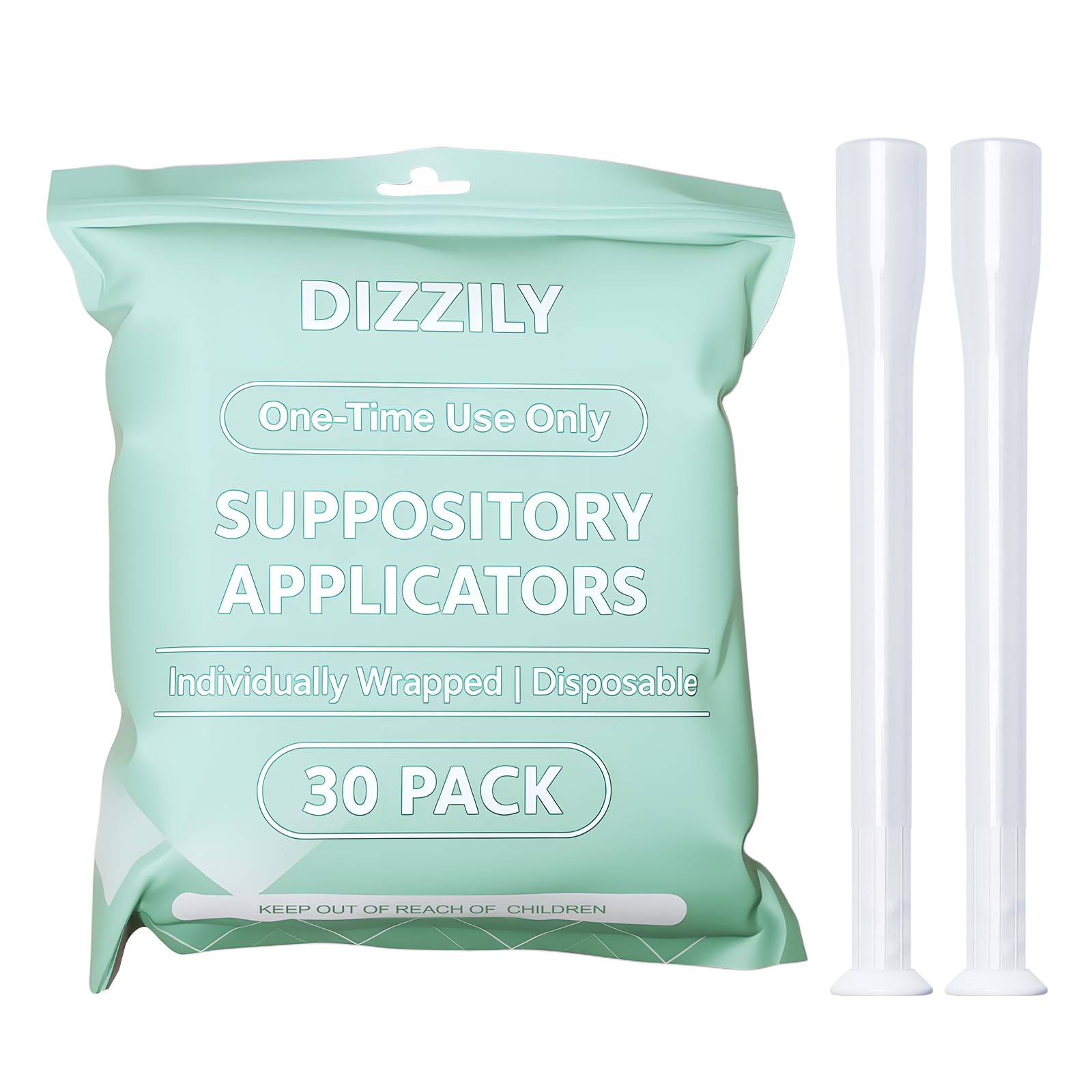 30 Pack Disposable Vaginal Suppository Applicators for Women Individually Wrapped Hygienic - Fits Most Boric Acid Suppositories Pills