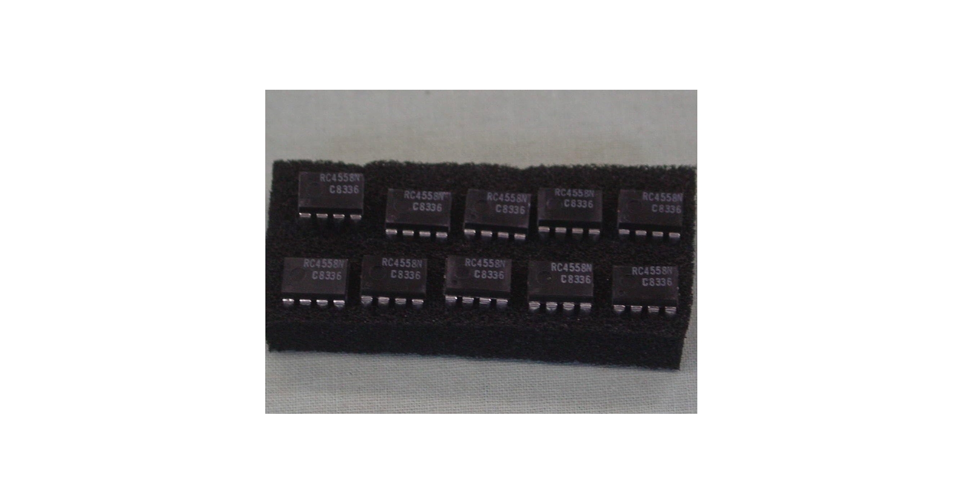 Amazon.co.jp: オペアンプ IC RC-4558N （レイセオン） 10個