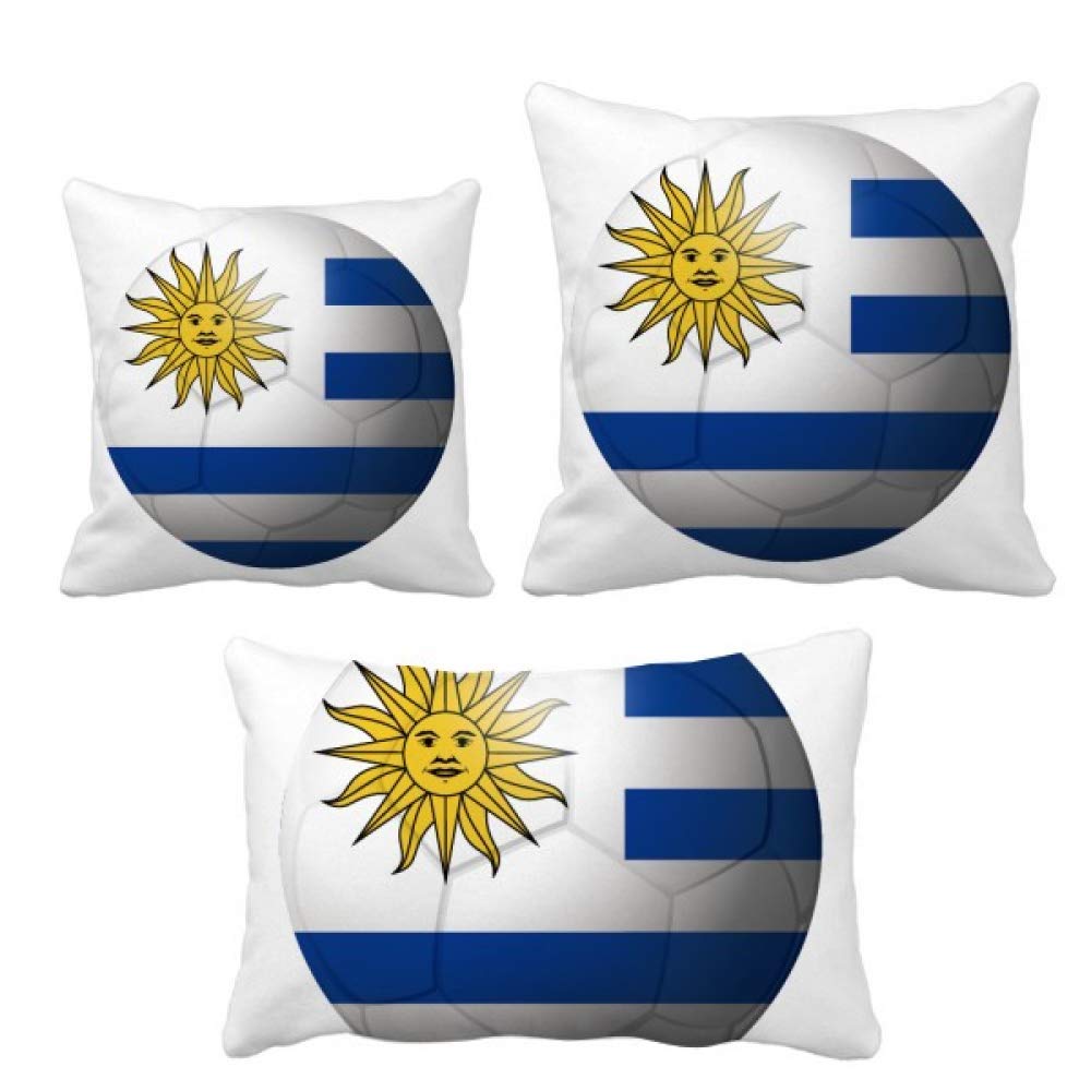 Coussin de football Uruguay premium decor de salon elegant