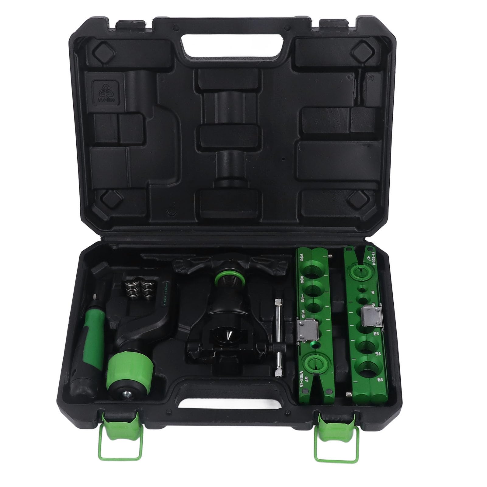 Keenso Kit de Herramientas de Flagging con Placa de Quema y Posicionamiento para Cortes de Tubos Lisos, Adecuado para la Producción de Fábrica y el Mantenimiento de la Refrigeración