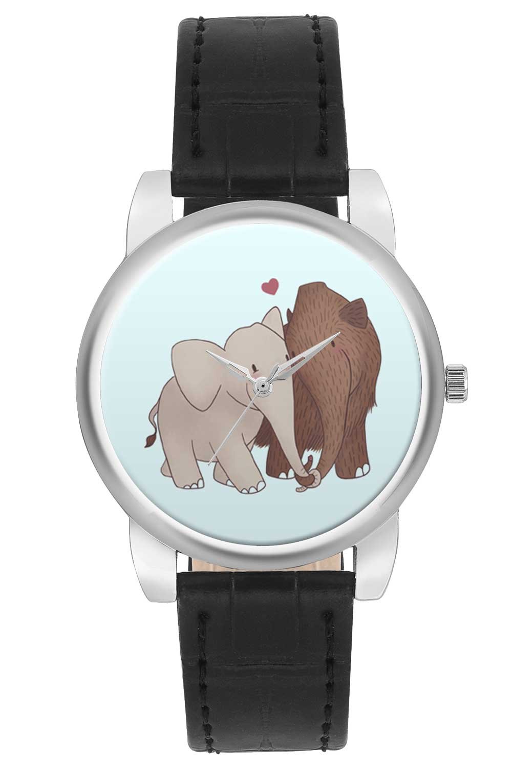 BIGOWL Cute Elephant Illustration Designer Analog Wrist Watch for Women (B01IBEXT40) Amazon Price History, Amazon Price Tracker