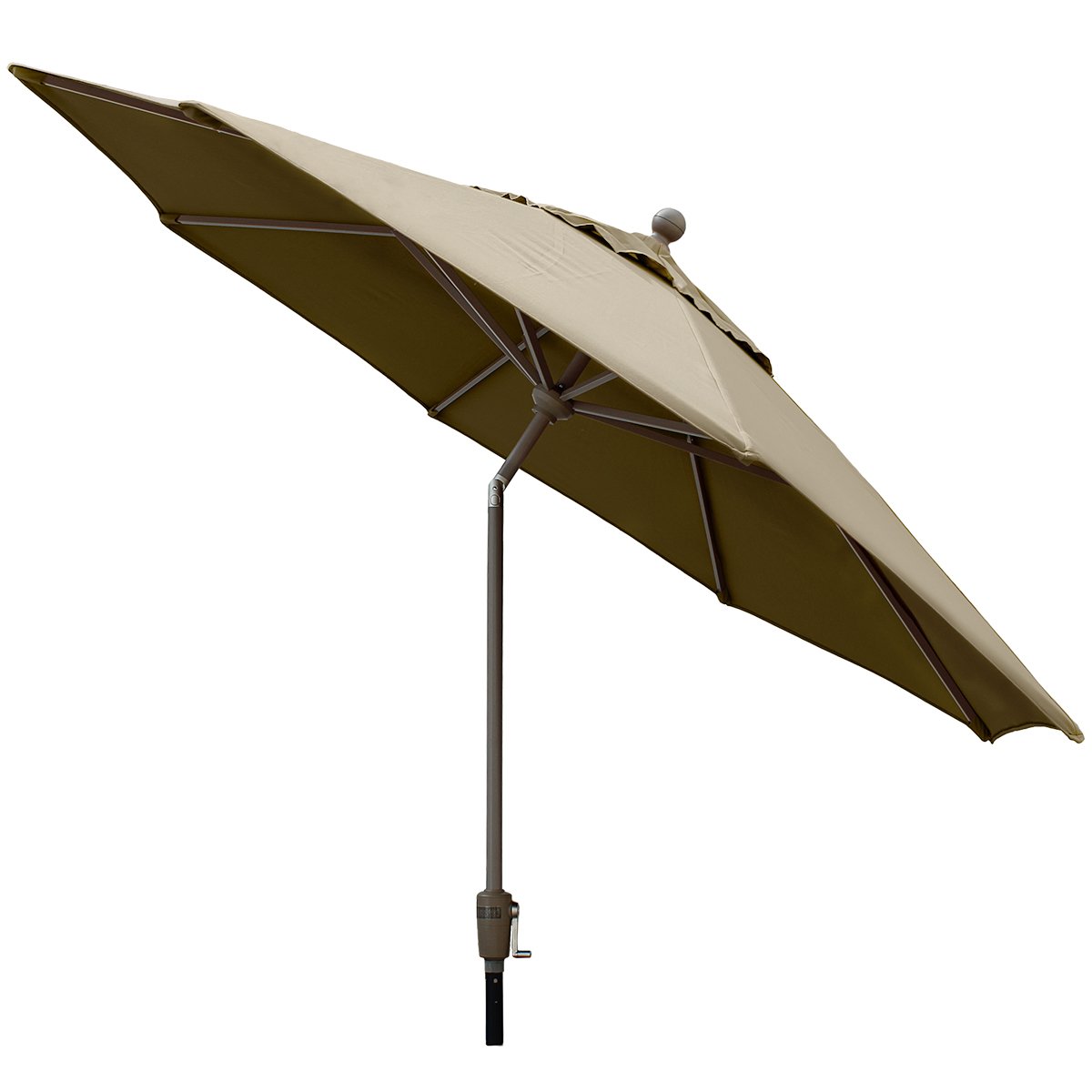 Comfort Classics Sunbrella Outdoor 9Ft. Aluminum Market Umbrella in Antique Beige Inc. Made in USA : Patio, Lawn & Garden