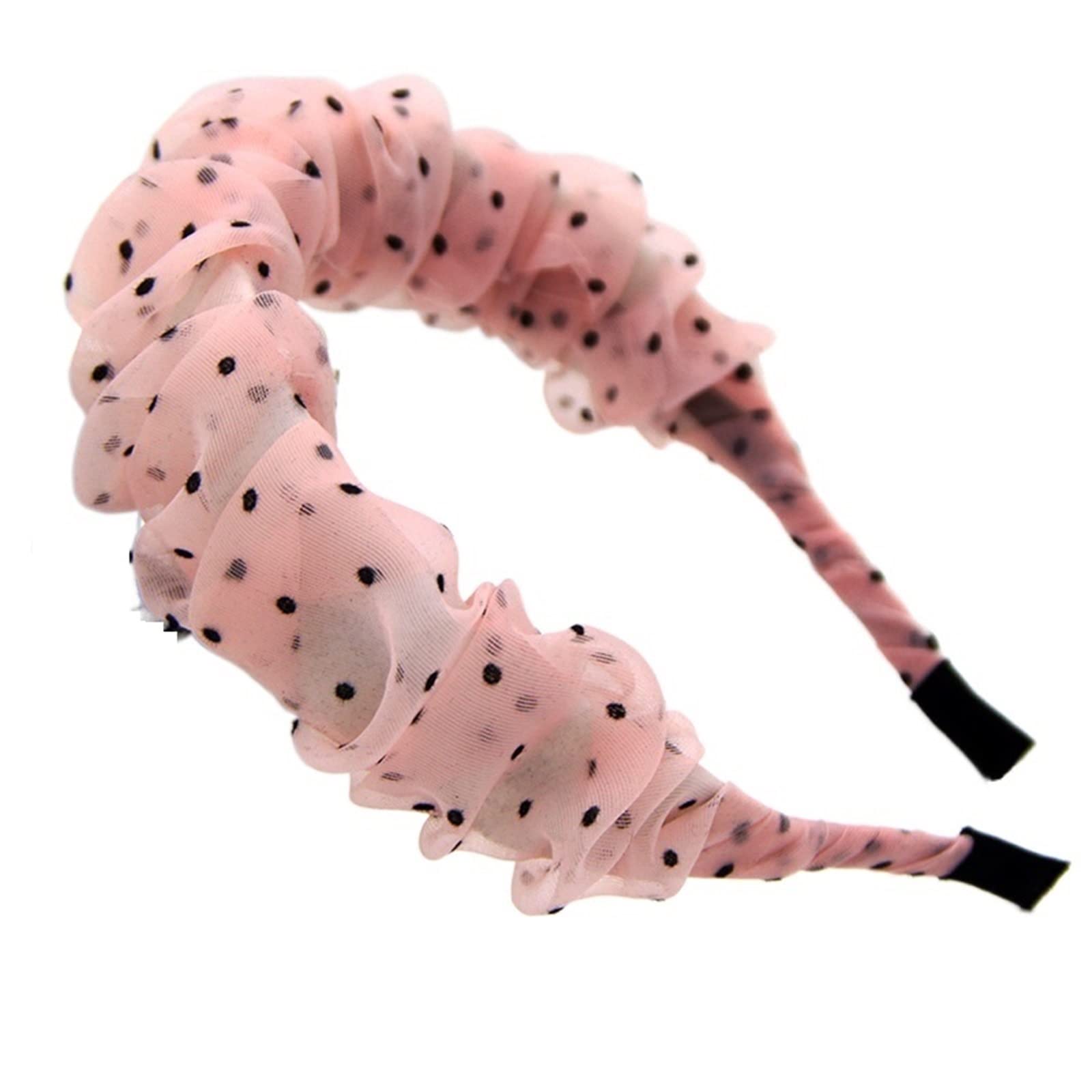 ZOIKOM Hairband, Wrinkle Women's Headband Hair Band Silk Tassel Trim Headband Women's Hair Ornament