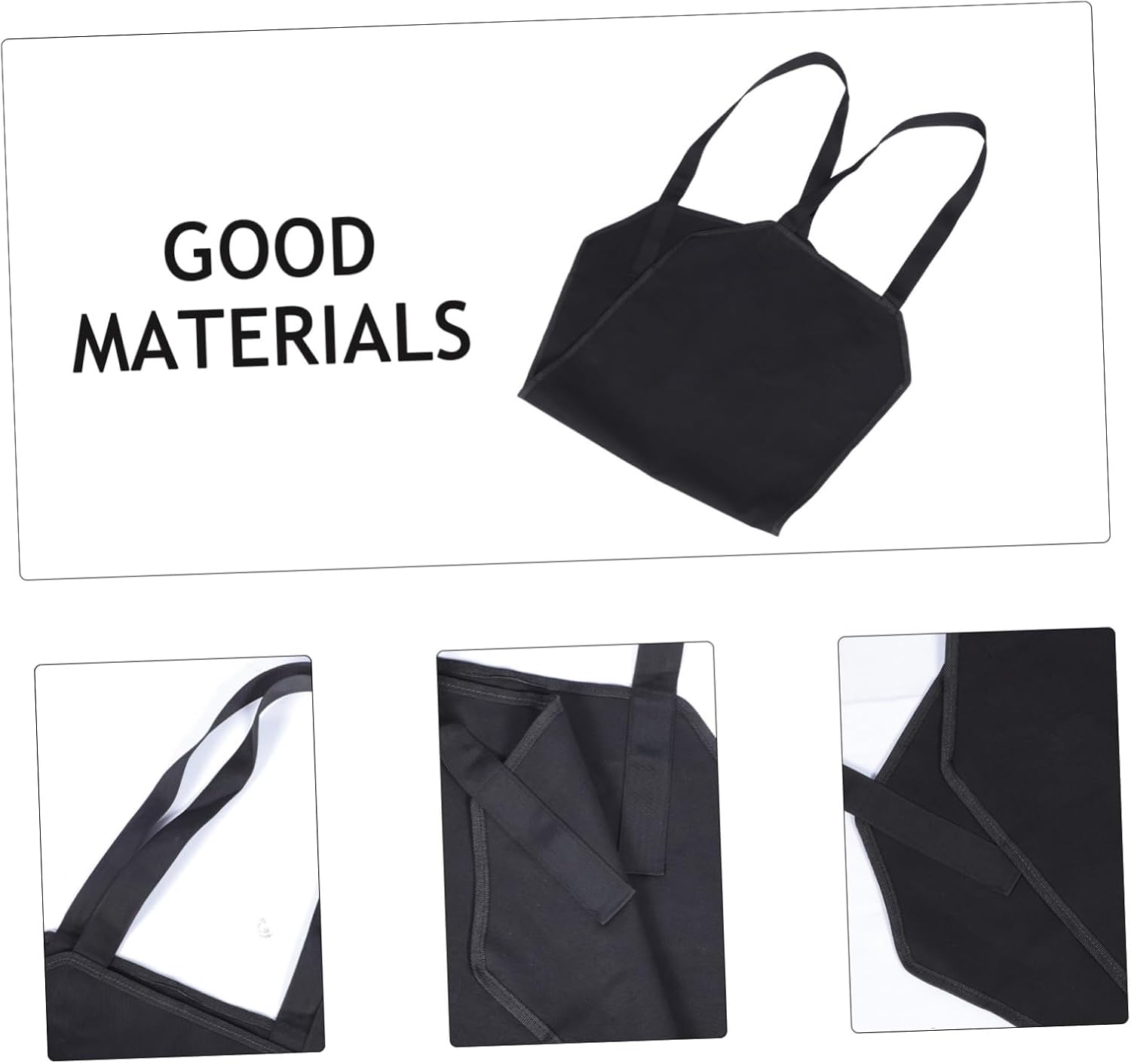 GLEAVI Firewood Tote Bag Canvas Log Carrier with Hand Strap, Black