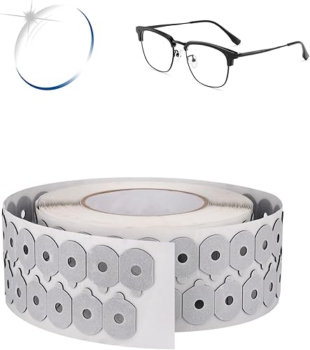 1000 almohadillas de bloqueo de lentes ópticas para anteojos, bordes antideslizantes, cinta adhesiva de doble cara para procesamiento de lentes de