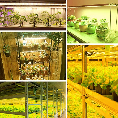 Esbaybulbs 植物育成ライト 暖色系 60W 長さ120CM 三本セット フルスペクトラム T8LED器具一体型直管蛍光灯 の商品画像 5