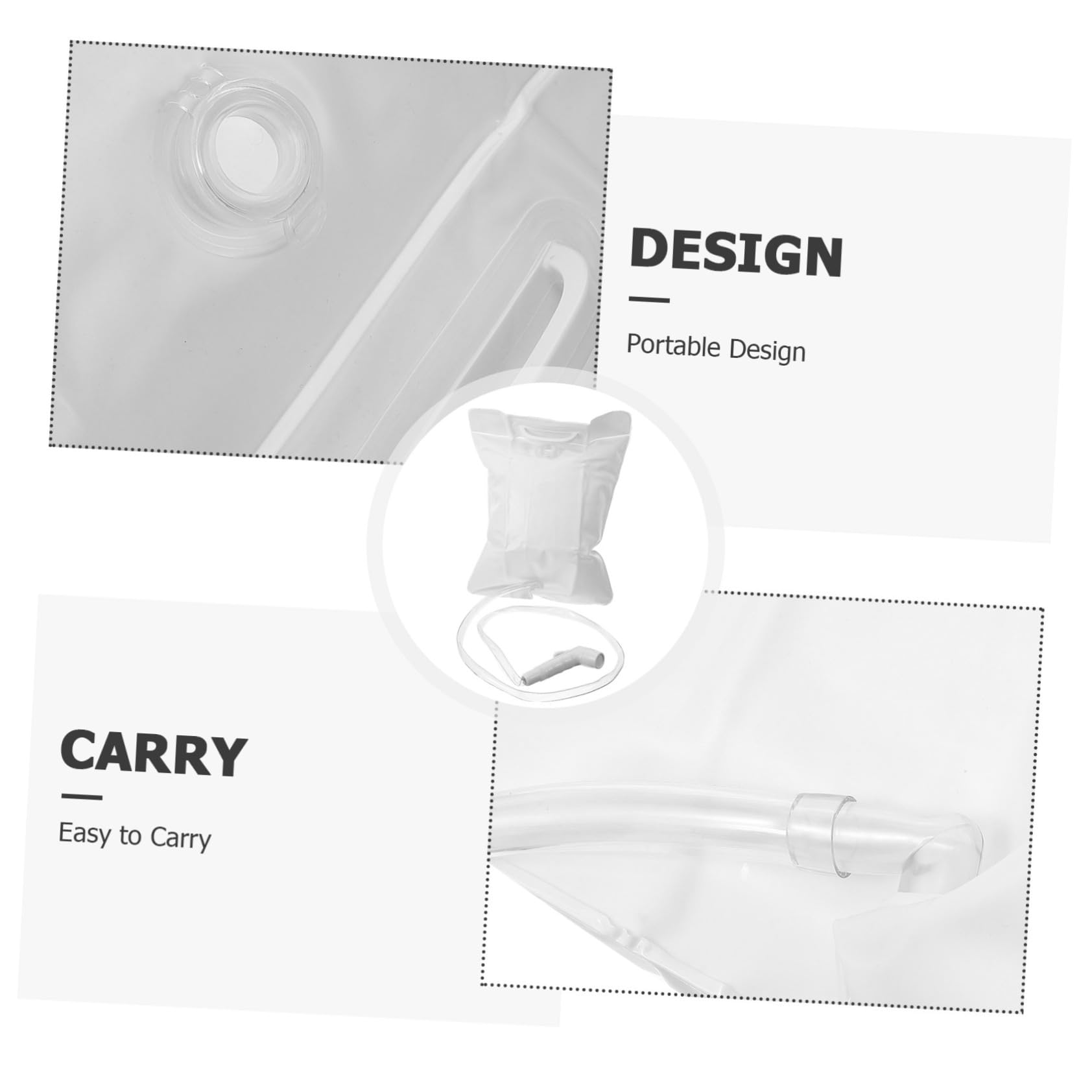 BESPORTBLE Versatile Portable Camping Shower 10l Outdoor Shower Bag for Camping Hiking Fishing Road Trips