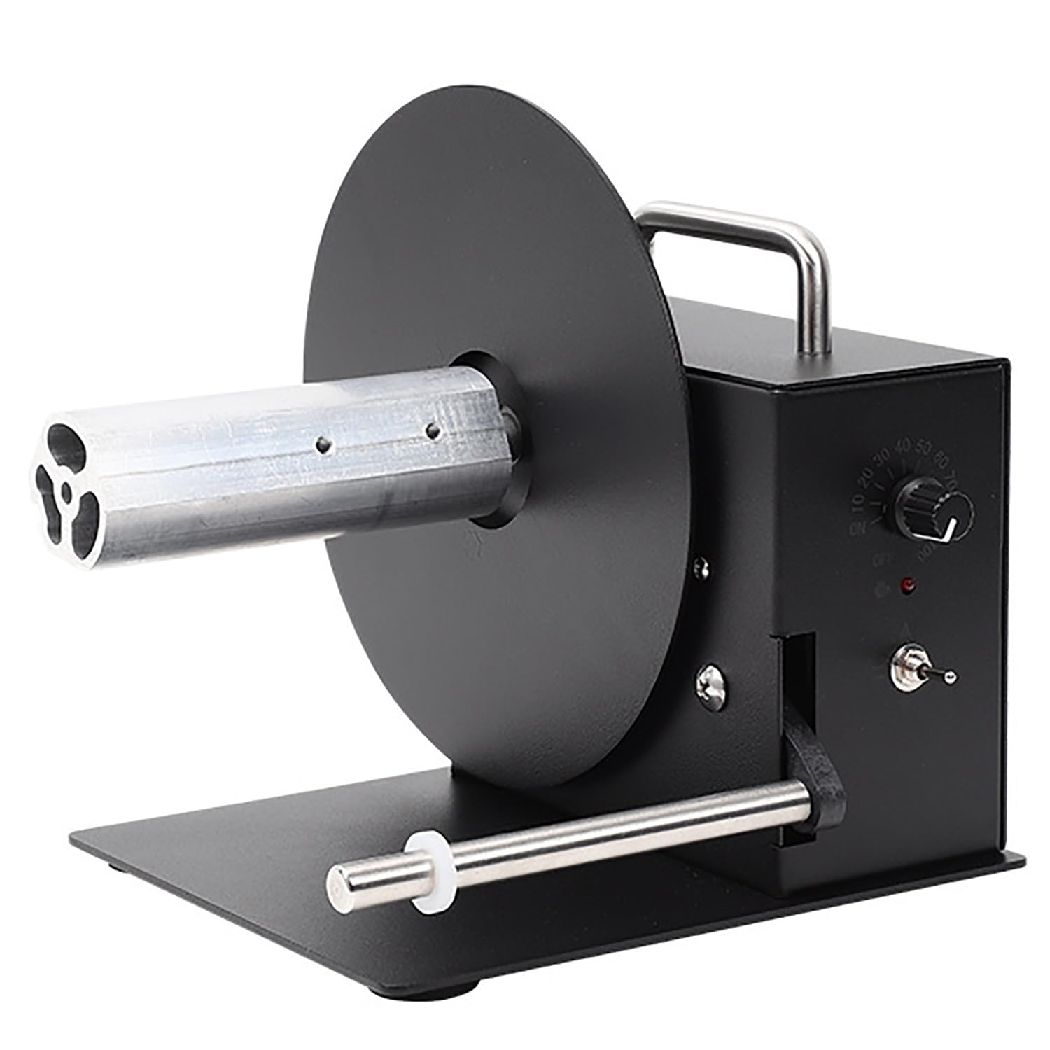 Automatyczna nawijarka etykiet, maszyna do nawijania etykiet, średnica nawijania 180 mm i szerokość nawijania 100 mm, dwukierunkowa maszyna do nawijania, prędkość nawijania: 8 cali/s, do kodów