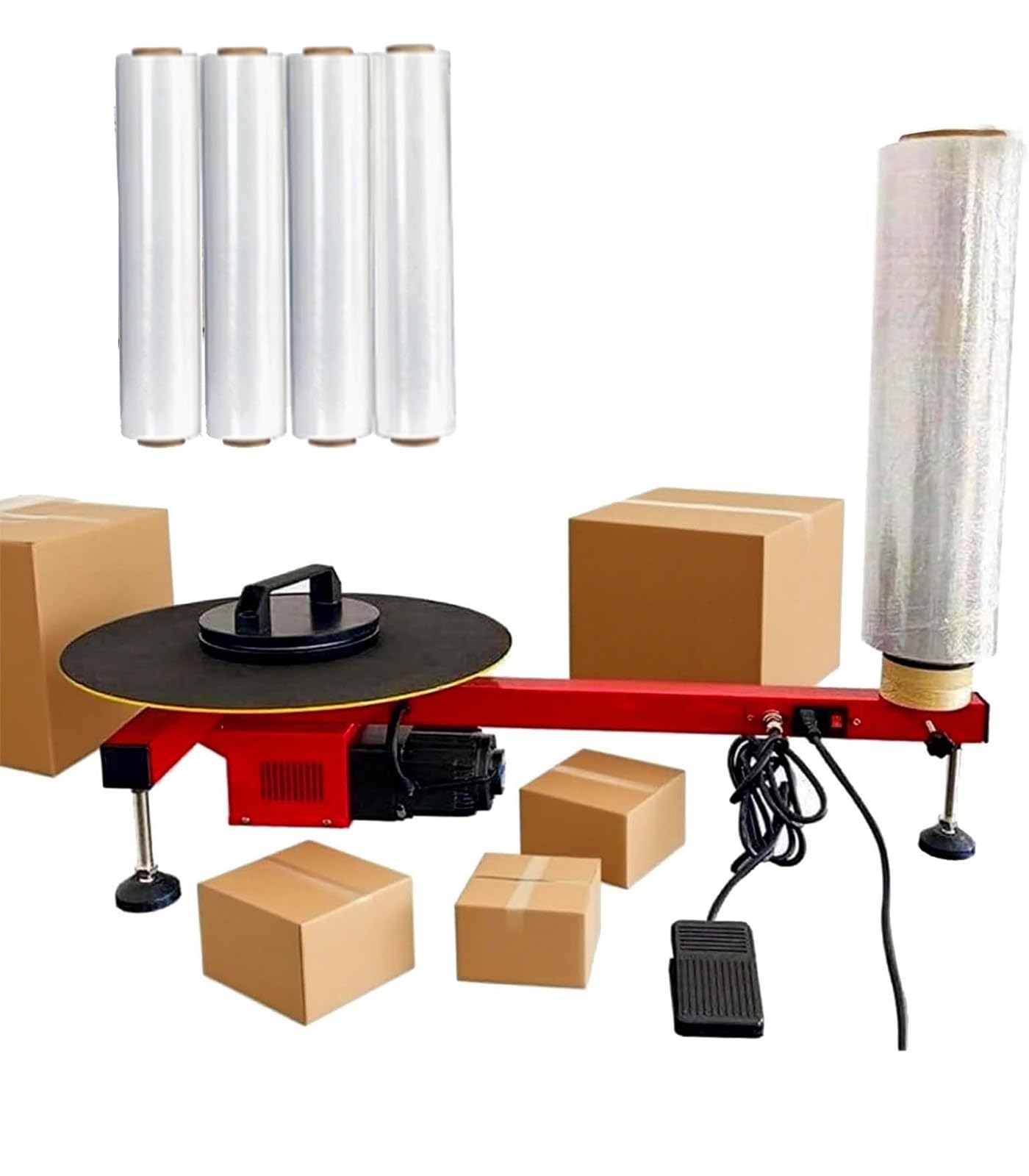 ZHIGUANYUN Electric Pallet Wrapping Machine 60cmFilm-110V