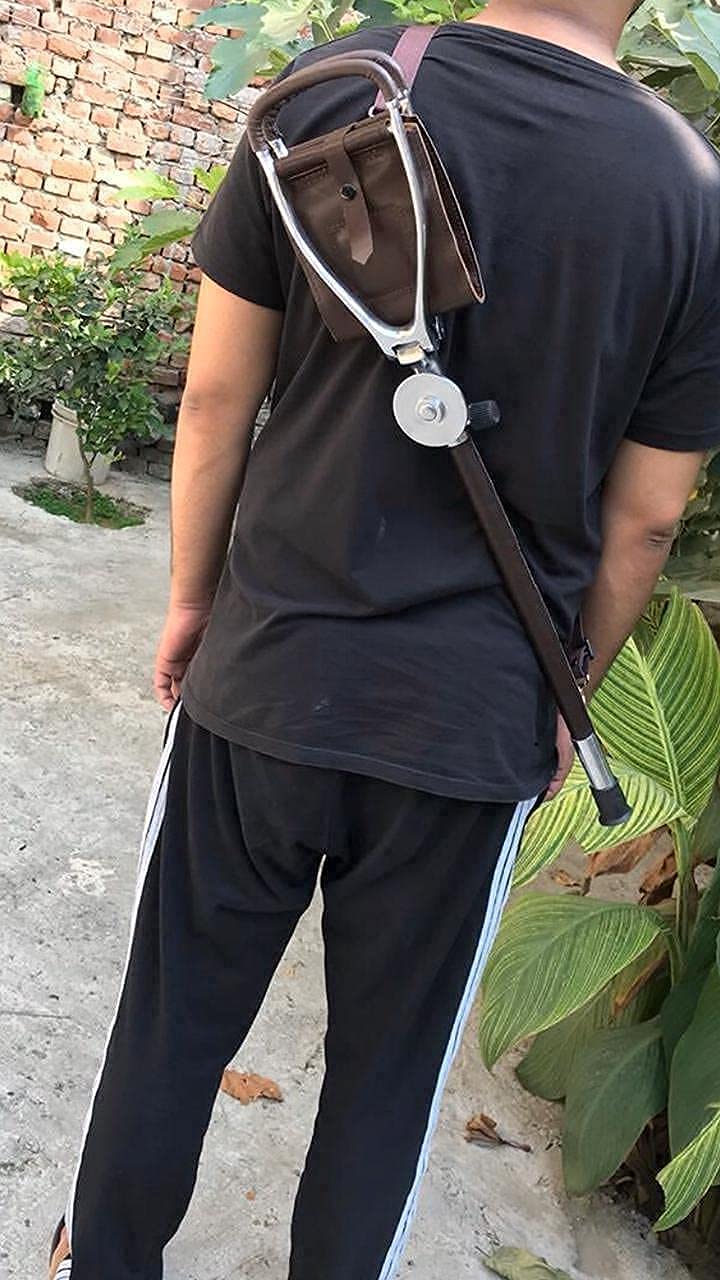 M I Bastone del sedile di tiro Bastone da passeggio Regolabile sgabello pieghevole da campeggio,leggero, per la pesca, il campeggio, i viaggi, le escursioni, polo,