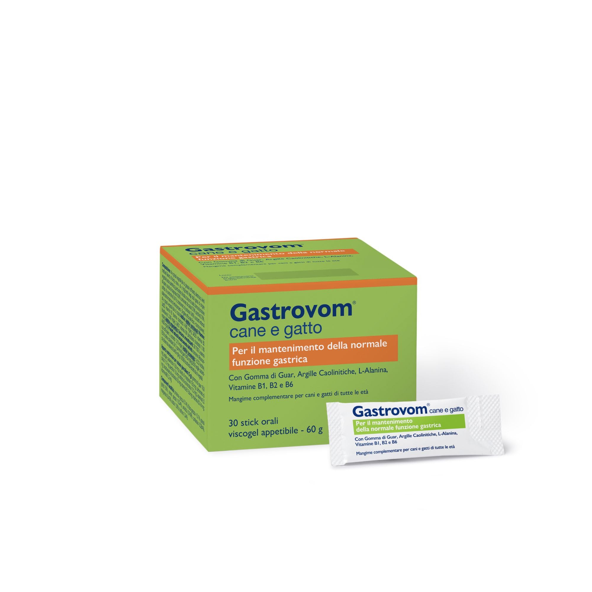 NBF Lanes | Gastrovom Dog and Cat, 30 Oral Sticks, for Maintaining Normal Gastric Function