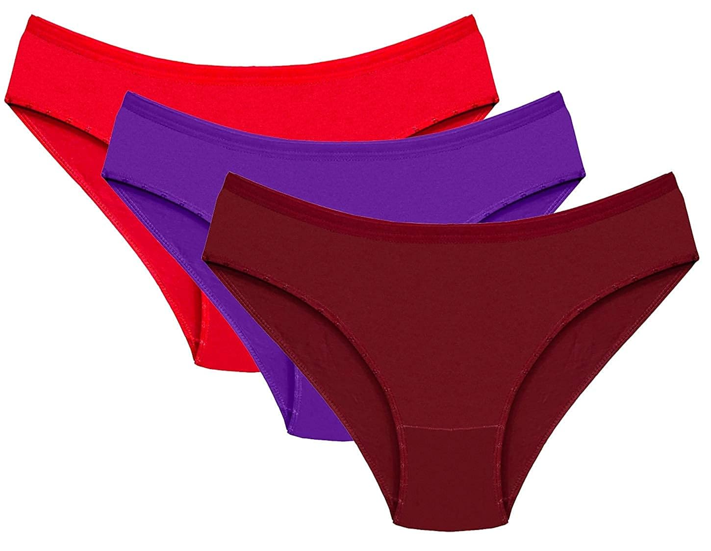Vihan Women's Spandex Panties (Pack of 3) Amazon.in Clothing