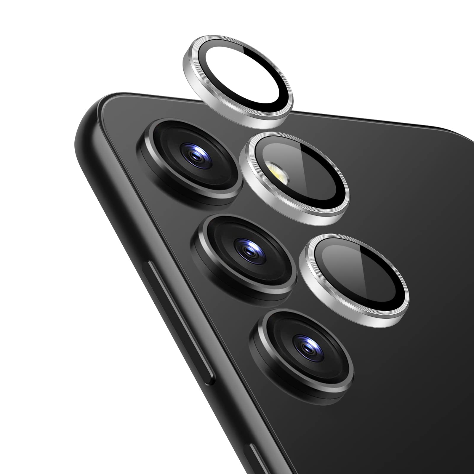 ESR for Samsung Galaxy S23/S23 Plus Camera Lens Protector, 1 Pack, Silver