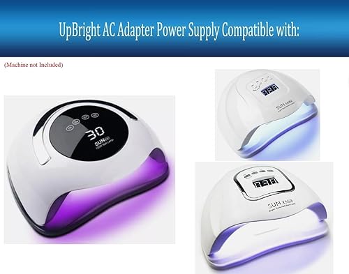 Miniatura 3 de UpBright Adaptador de 24 V CACC compatible con Sun X5 Plus BQ5T S9 120W Sunrich X15 X12 X11 X10 MAX Sunuvled X8 PO9100445WH M1 LNL001-189 LNL001-19