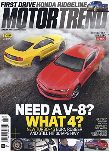 Motor Trend Magazine (August 2016)