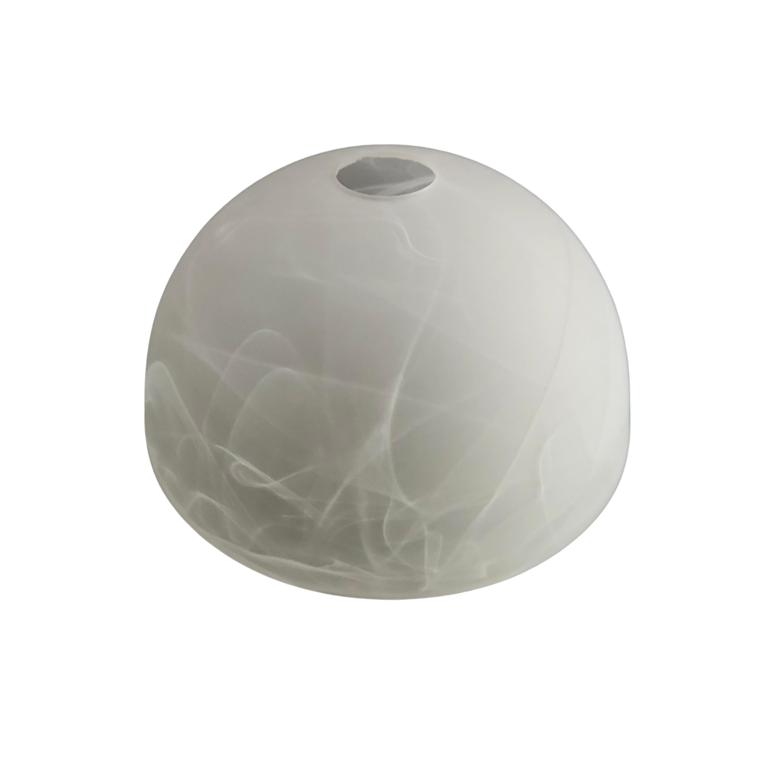 Lampshade Glass Replacement Glass Round Diameter 25 cm for Pendant Lamp E27 - Brava II Glass Shade Replacement Shade for Pendant Light, Ceiling Lamp & LED Light - Lamp Glass Vintage / Modern