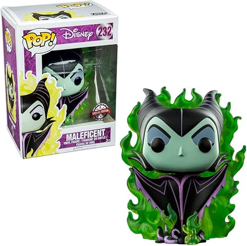Figura de vinilo exclusiva N °232 de Maléfica por Funko POP!