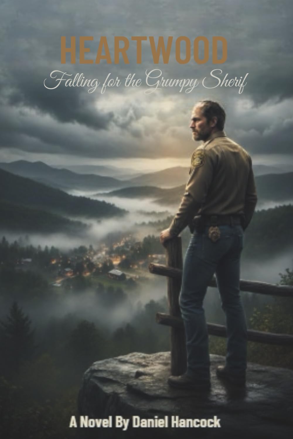 Heartwood: Falling for the Grumpy Sheriff: A Small Town Grumpy Sunshine Romance (Heartwood Family Legacy Book 1)