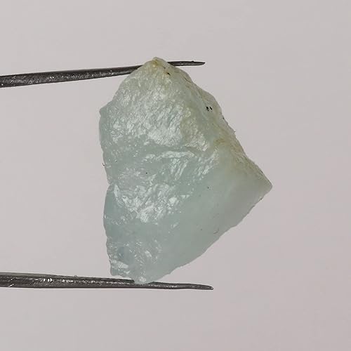 Miniatura 2 de GEMHUB Gema de aguamarina de 20.8 quilates con certificación aguamarina áspera y sin forma para hacer joyas