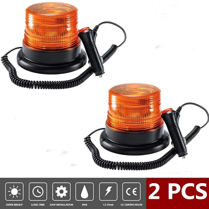 Buy LED Strobe Light,12V/80 Amber Warning Lights,Emergency Flashing